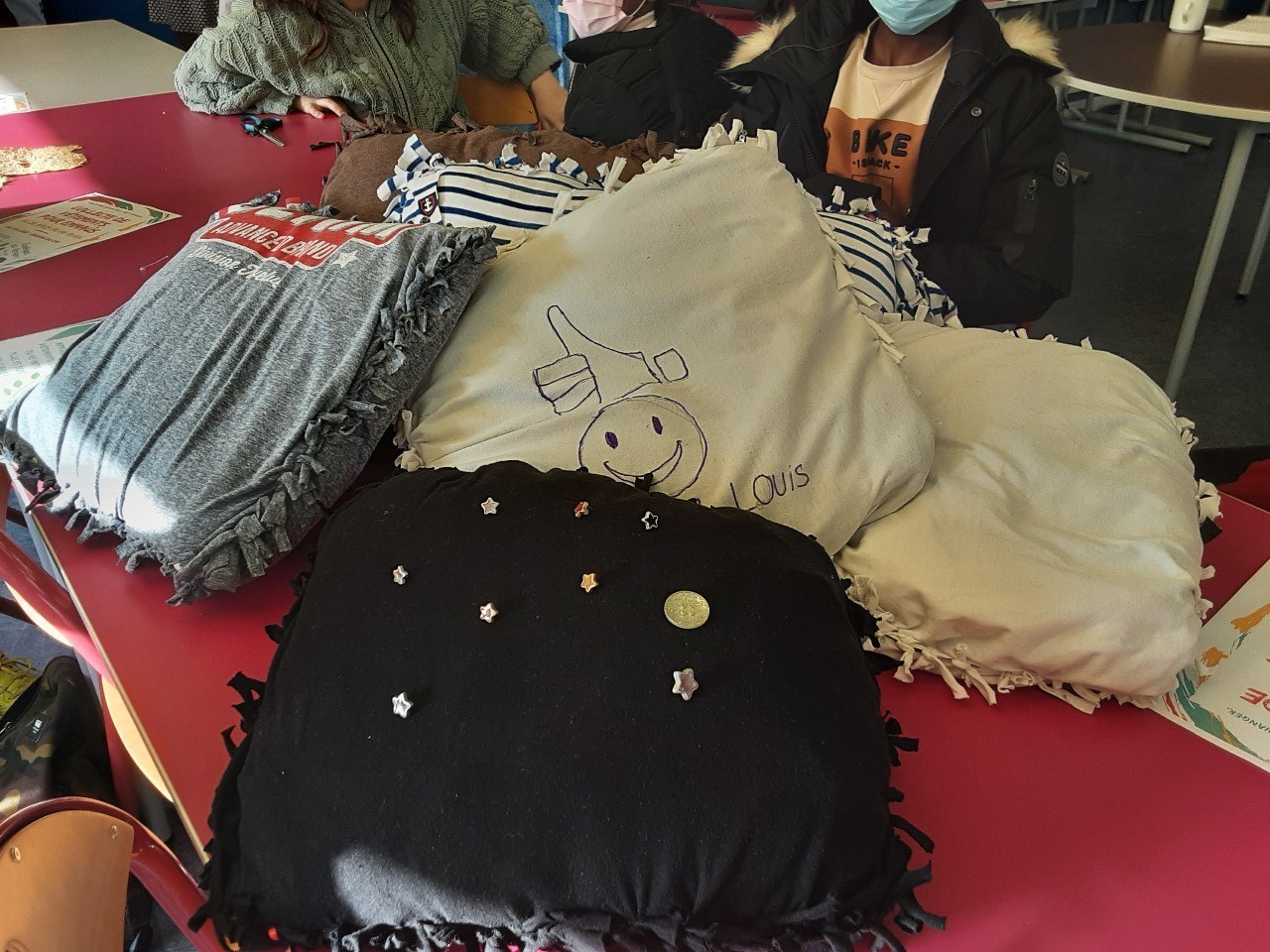 coussins customisés